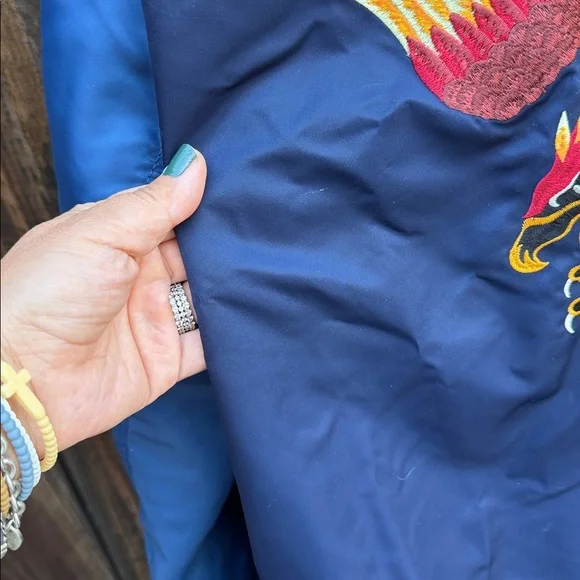 GAP Souvenir Embroidered Bomber Jacket Tapestry Japan Sukajan. Size L - Picture 7 of 14